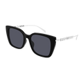 Women's Gucci GG1971SA-002 Sunglass BLACK/SILVER