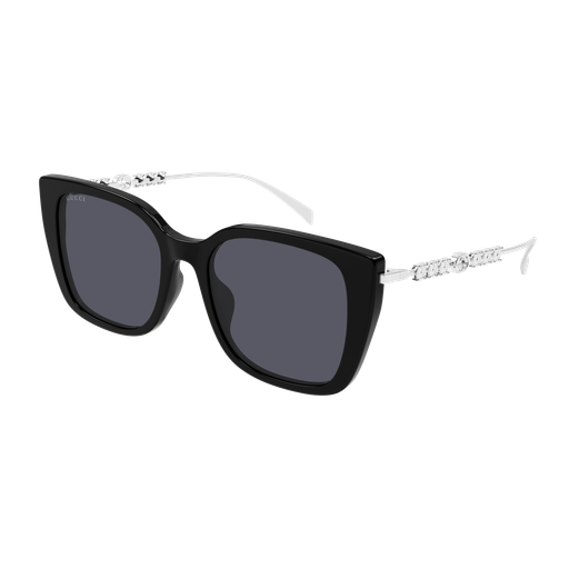 Women's Gucci GG1971SA-002 Sunglass BLACK/SILVER