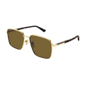 Men's Gucci GG1965SK-003 Sunglass GOLD/HAVANA