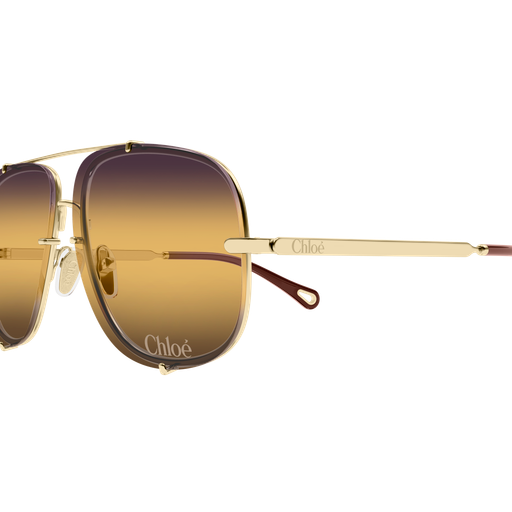 Women's Chloé CH0348S-004 62 Sunglass METAL GOLD