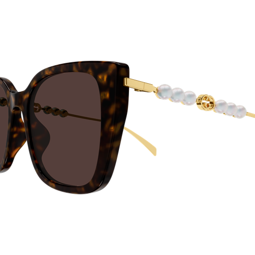 Women's Gucci GG1971SA-003 Sunglass HAVANA/GOLD