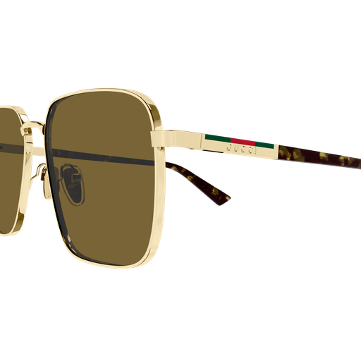 Men's Gucci GG1965SK-003 Sunglass GOLD/HAVANA
