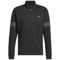 adidas 3-Stripes Half-Zip Top - Black