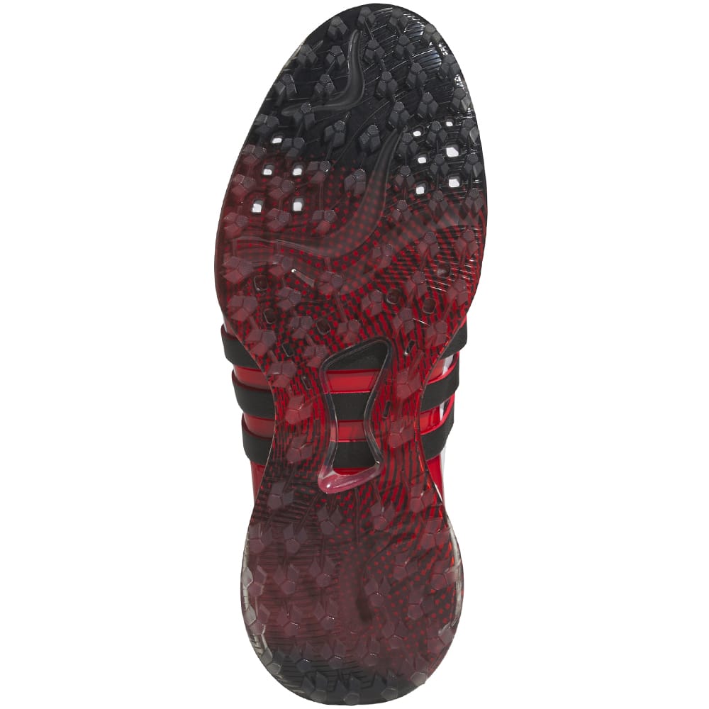 adidas Tour360 Spikeless Waterproof Shoes - White/Core Black/Lucid Red