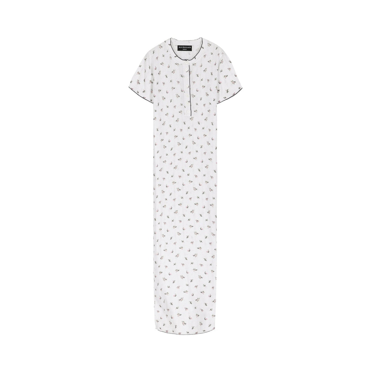 Bb Wallace Mini Floral Print Dress — White