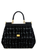 Dolce & Gabbana Sicily Top Handle Bag — Black