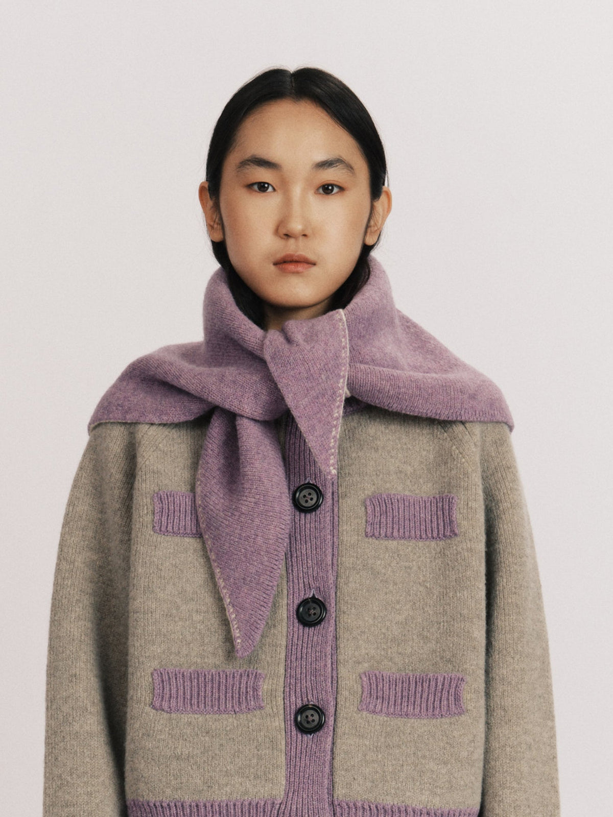 Bb Wallace Scarf — Purple