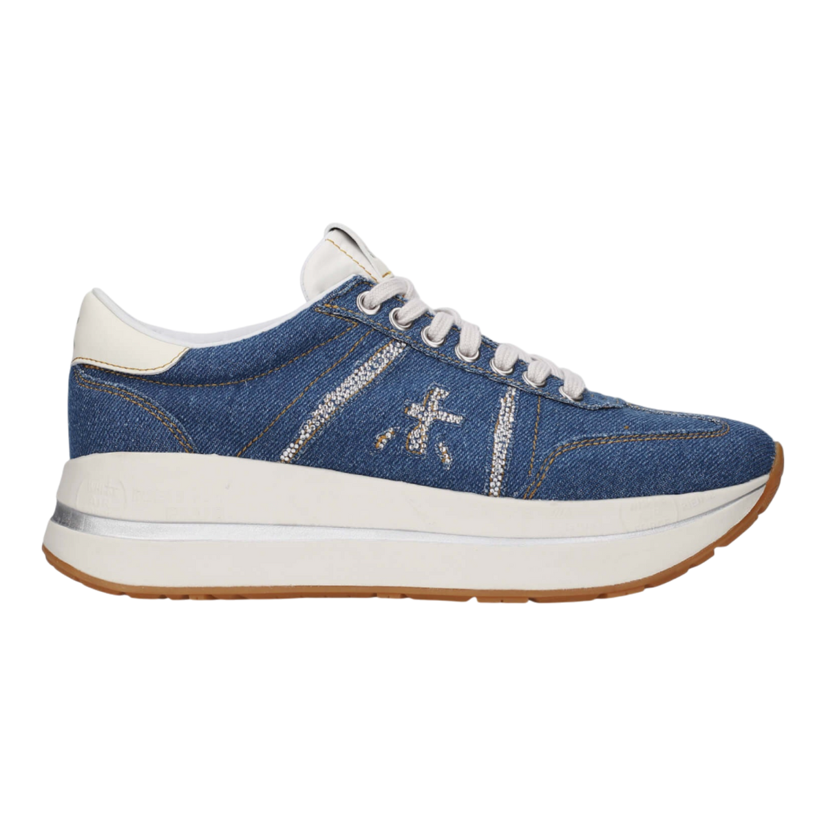 Premiata BETHCOIN-8151 Blue/White for Women