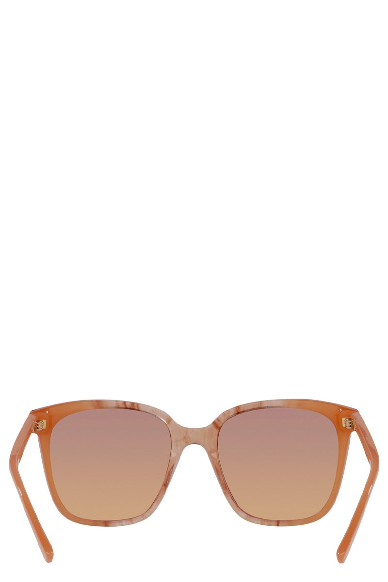 Bvlgari Bv8245 5509el 55 - Opal Peach Striped Gradient