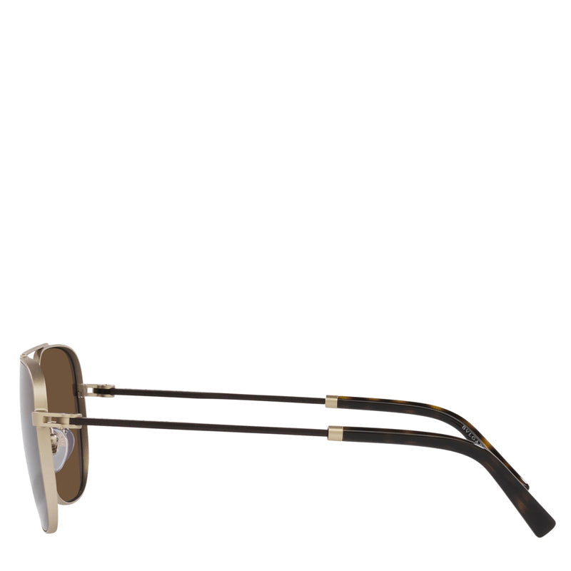 Bvlgari Metal Man Sunglass Matte Pale Gold