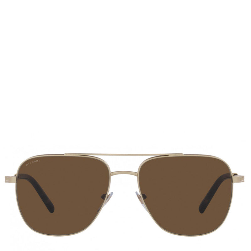Bvlgari Metal Man Sunglass Matte Pale Gold