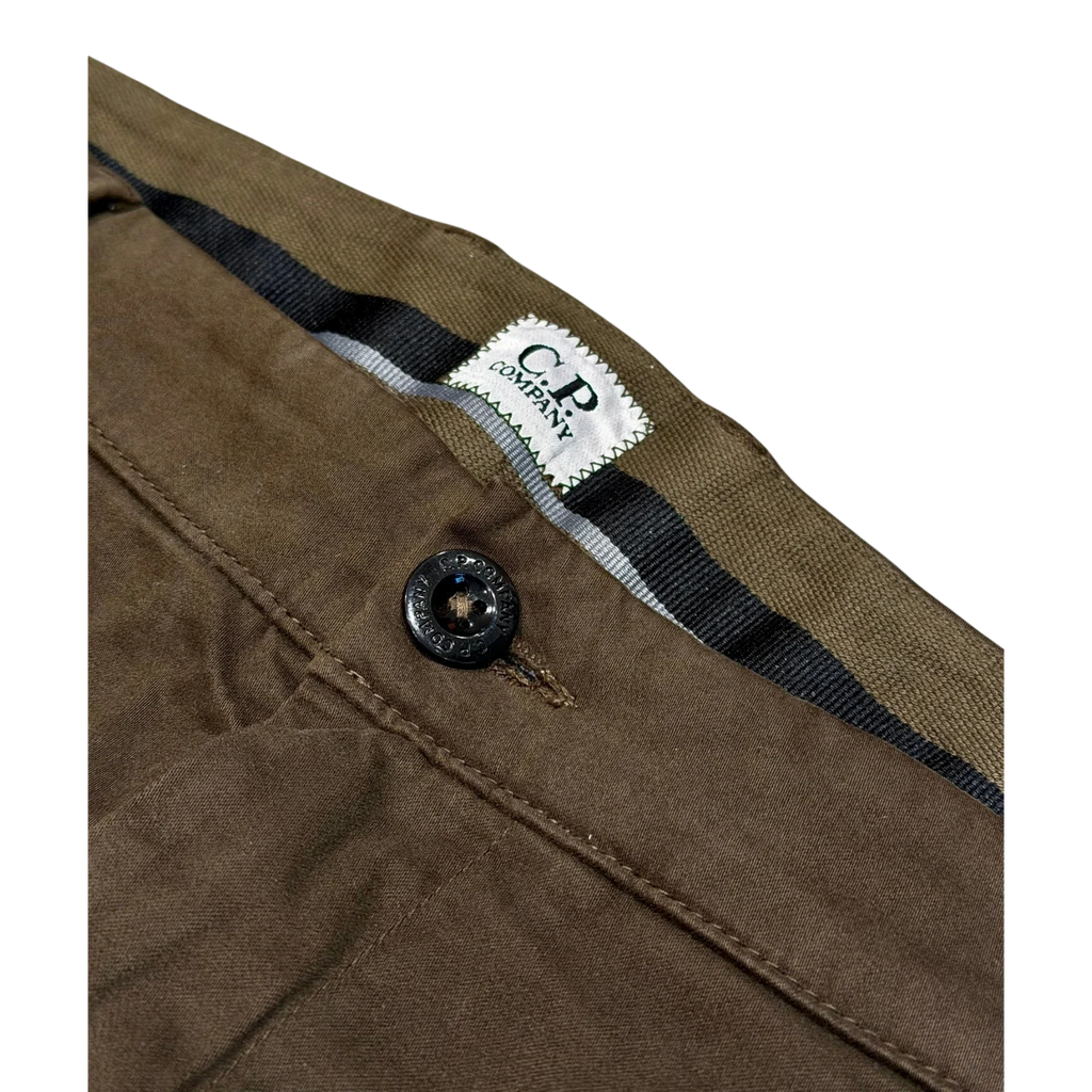 C.P. Company Stretch Satin Cargo Pant Ivy Green