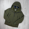 CP Company Shell Goggle Jacket - Ivy Green