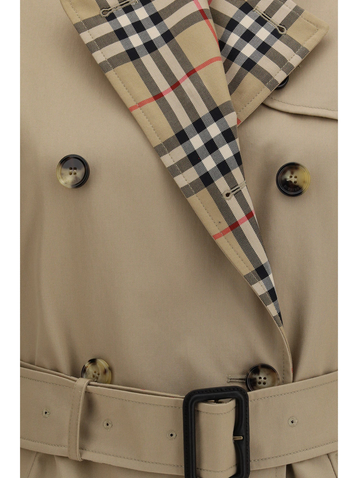 Burberry Lakefield Trench Coat — Beige