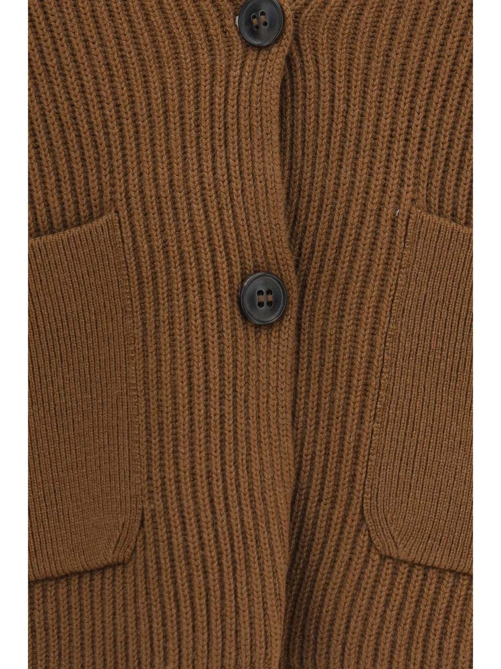 Max Mara Studio Filtro Cardigan — Brown