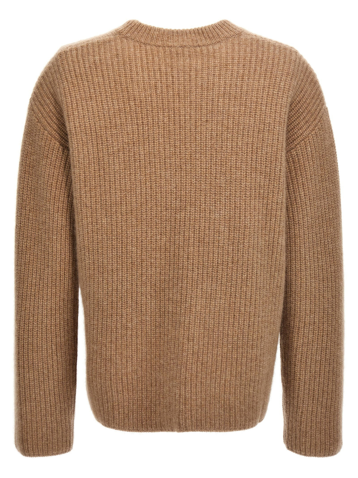 P.A.R.O.S.H. Cashmere Crewneck Sweater — Camel