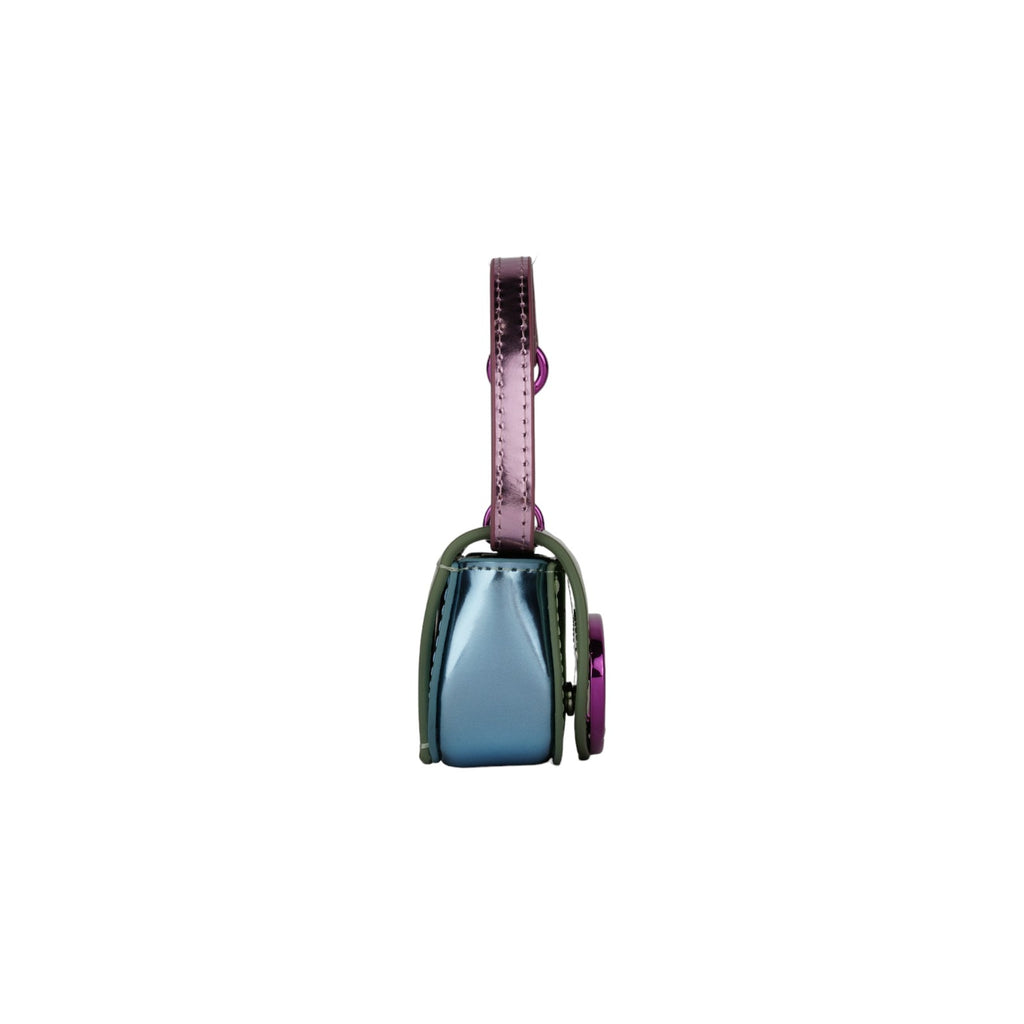 1dr Xxs Iconic bag charm in mirror leather Green