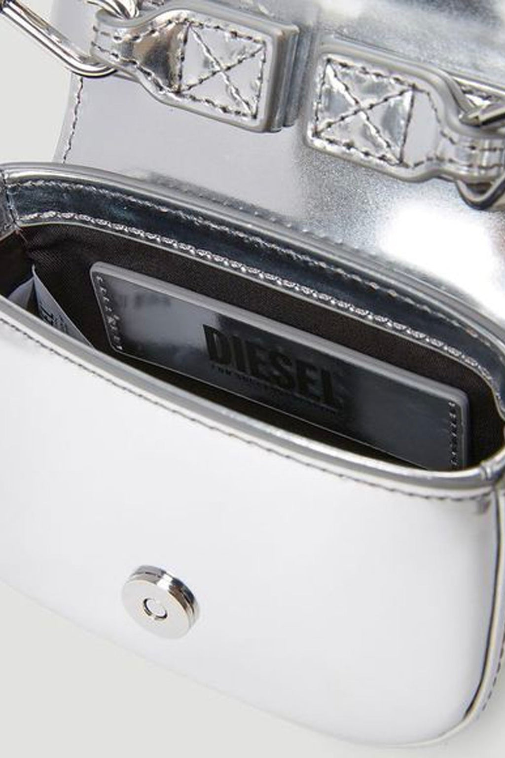 Diesel 1DR cross bodybag Silver