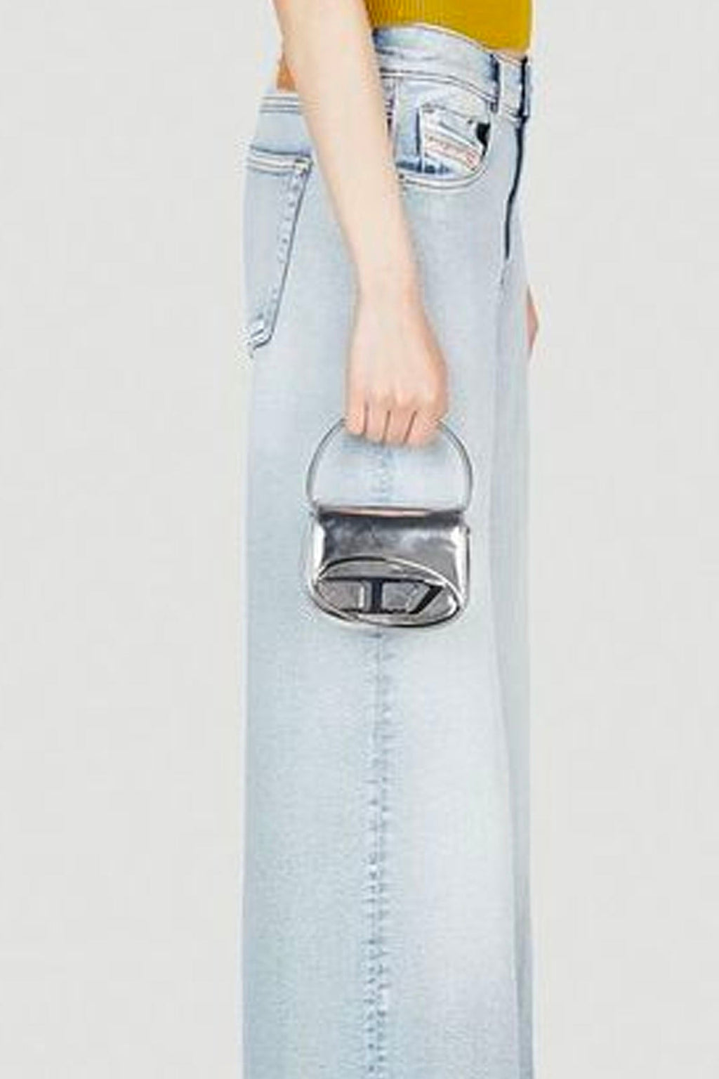 Diesel 1DR cross bodybag Silver