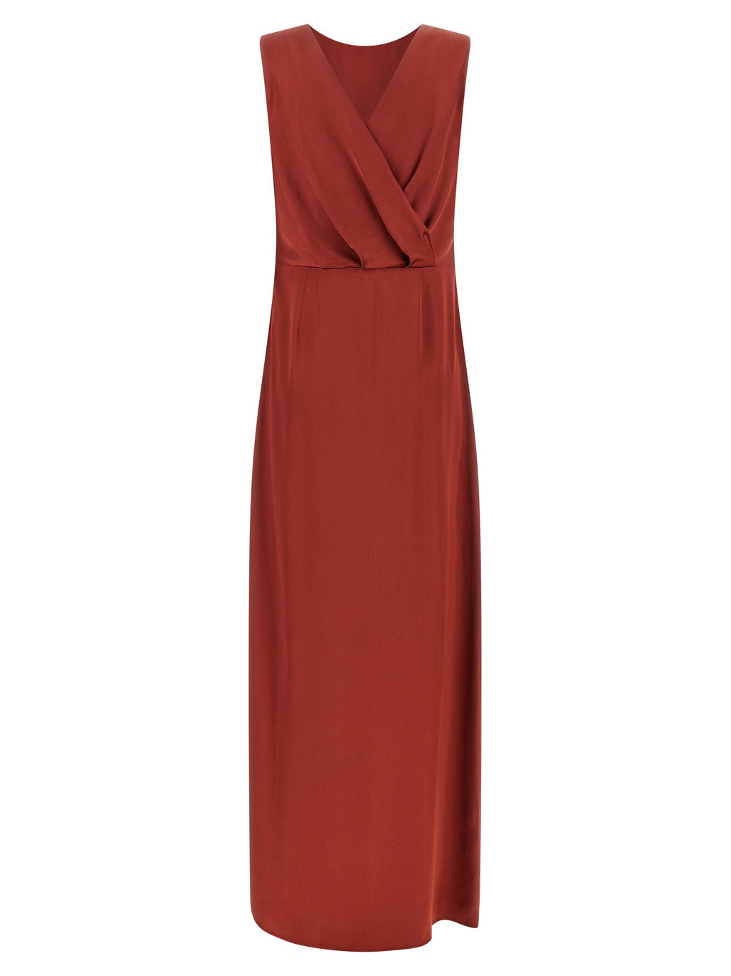 Peserico Punto Luce Dress — Rust