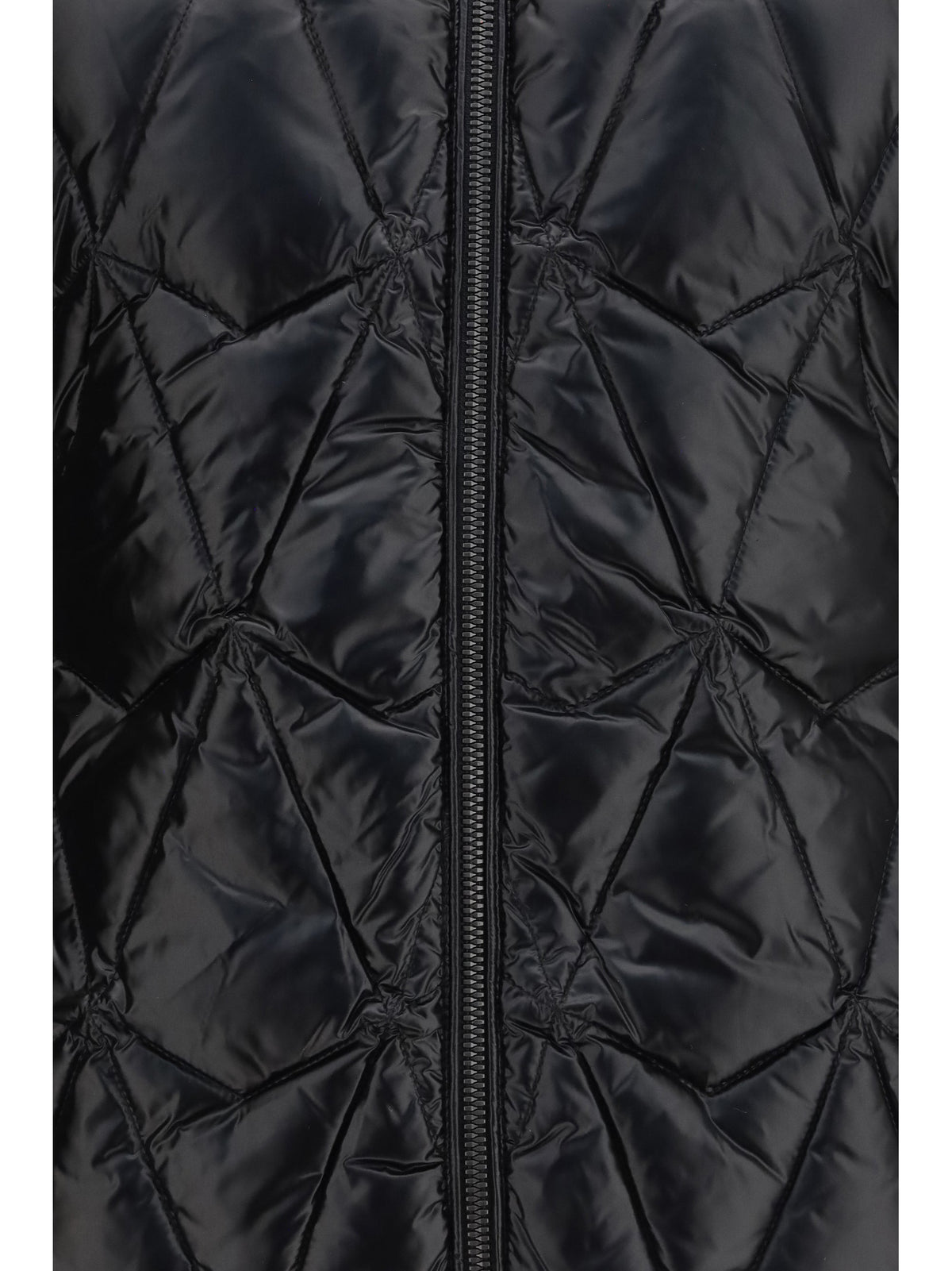 Moose Knuckles Quilted Lightweight Down Jacket — Black
