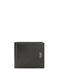 Prada Antiqued Calfskin Wallet — Black