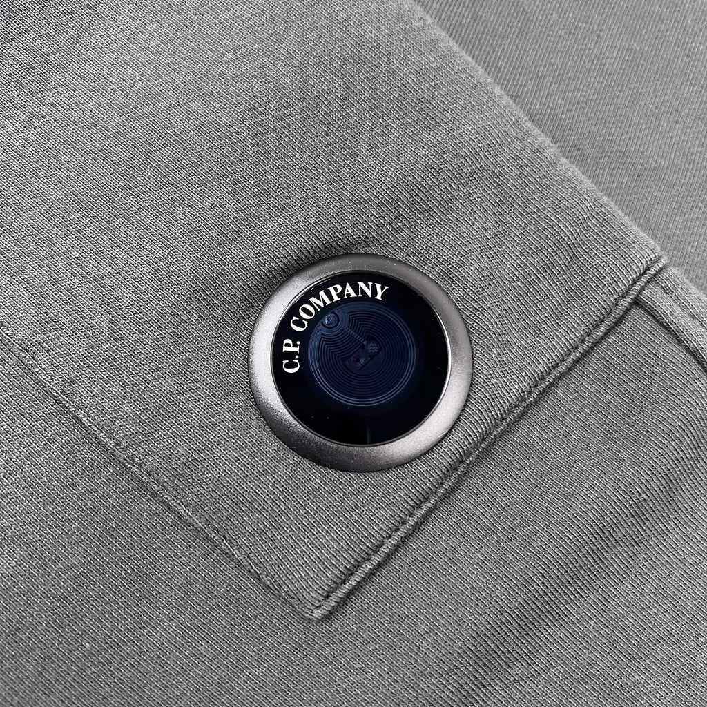 CP Company Raised Fleece Sweatpants - Raven
