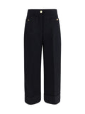 Thom Browne Hopsack Suit Trousers — Navy
