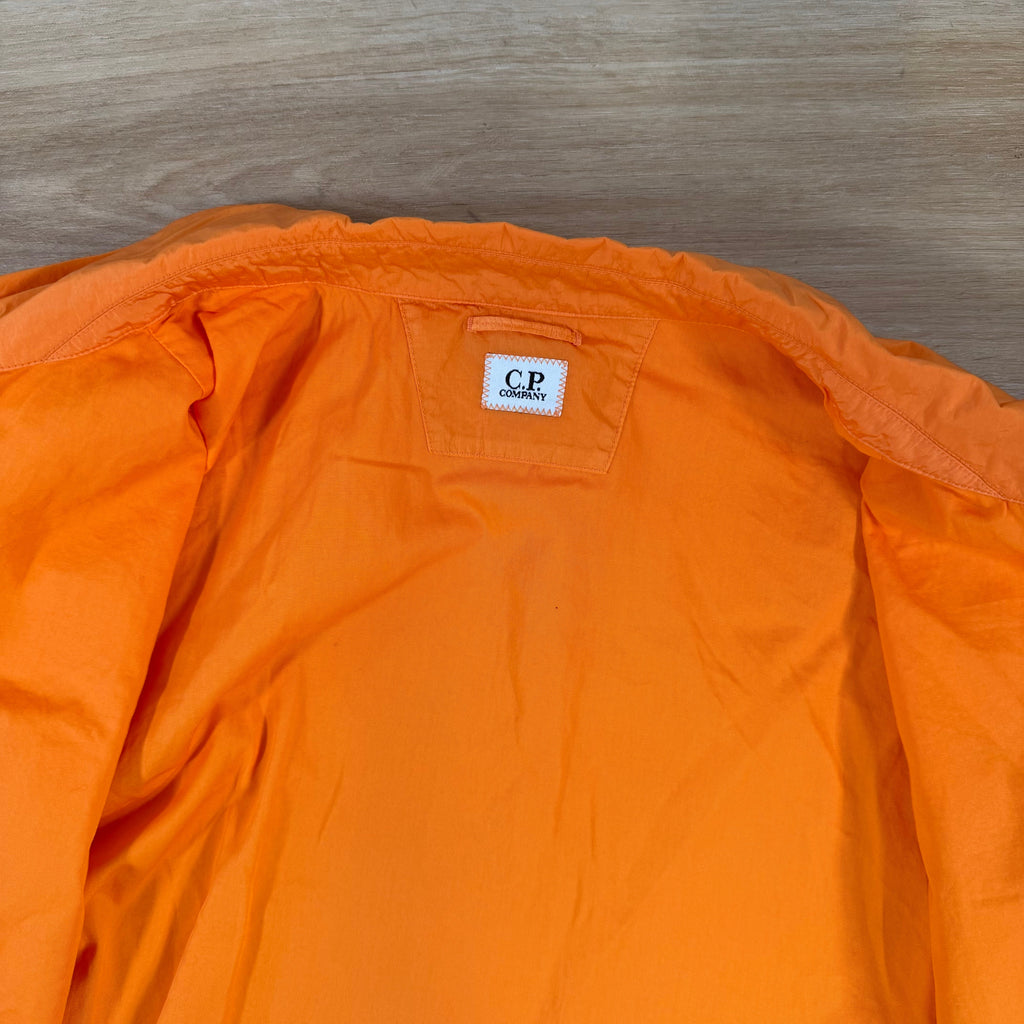 C.P. Company Chrome-R Lens Overshirt in Russet Orange