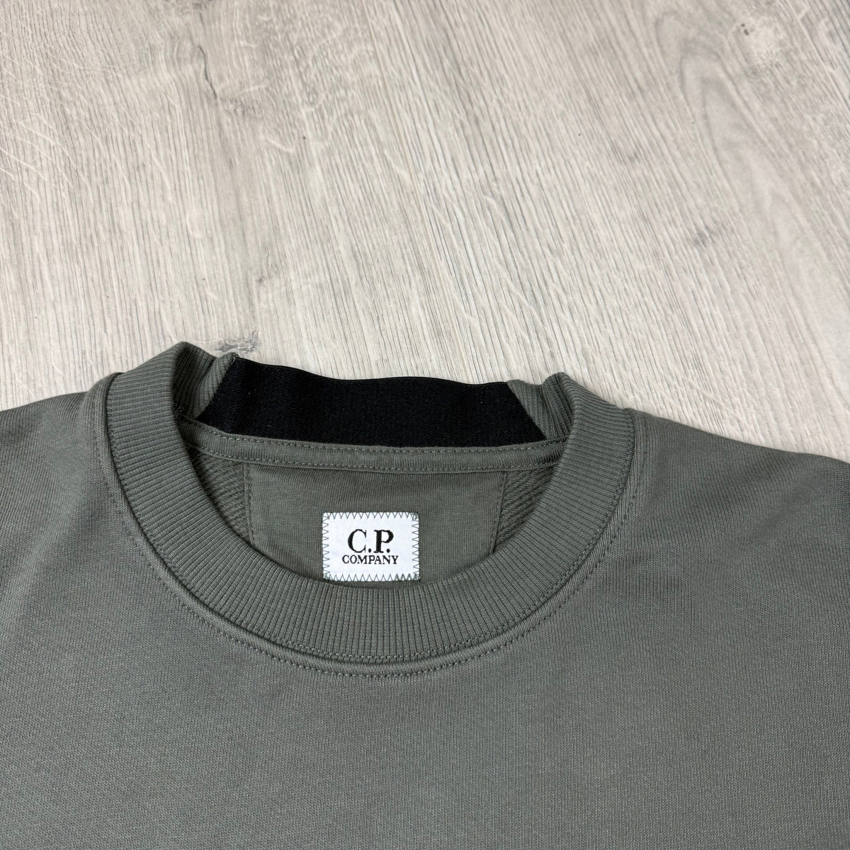 CP Company Raised Fleece Sweatshirt - Gunmetal