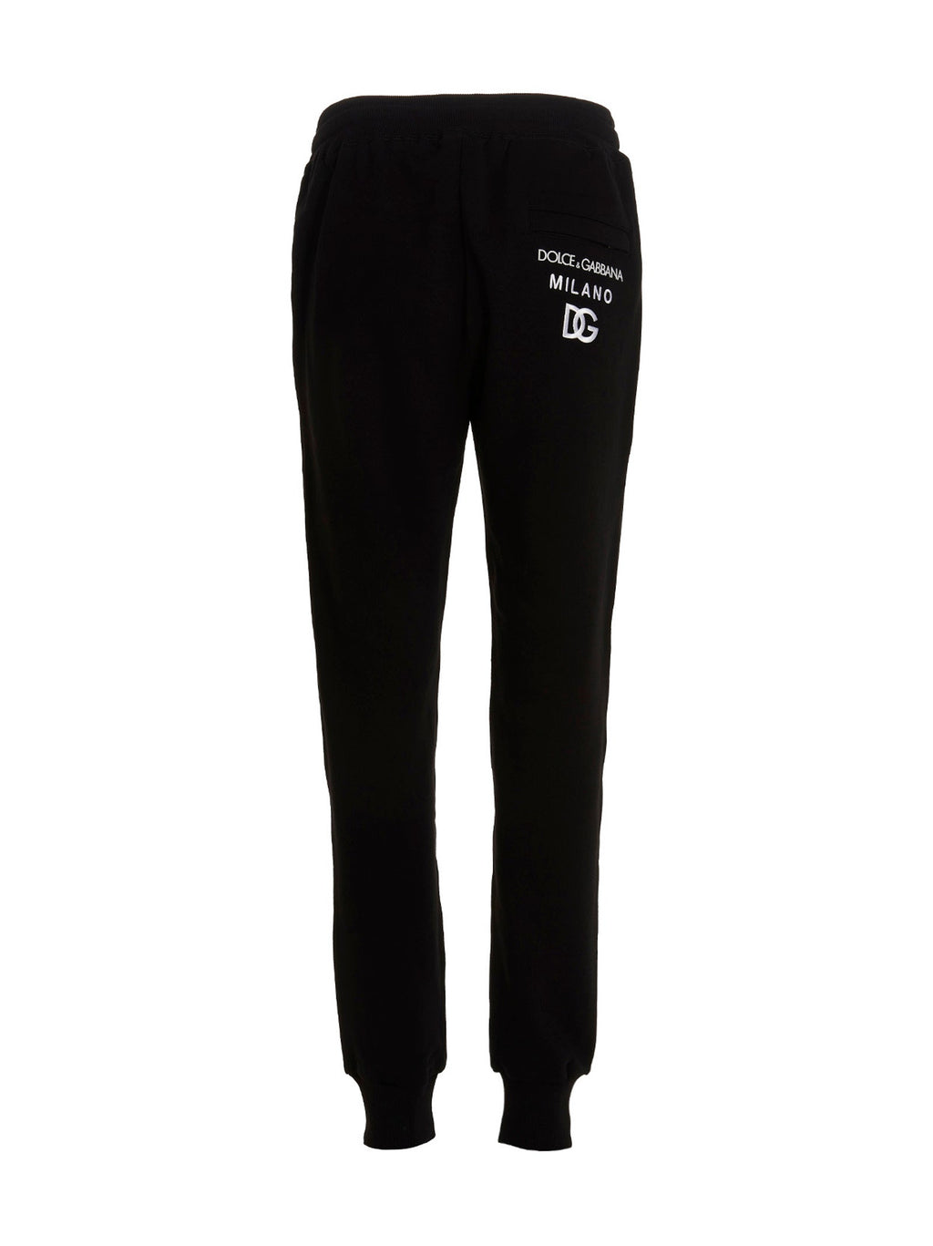 Dolce & Gabbana Cotton DG Essential Joggers — Black