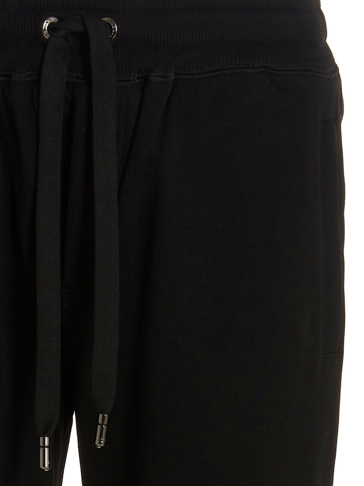 Dolce & Gabbana Cotton DG Essential Joggers — Black