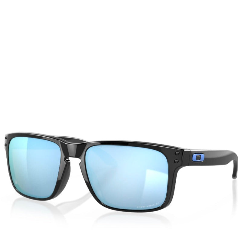 OAKLEY HOLBROOK POLISHED BLACK W/ PRIZM DEEP WATER POLARIZED