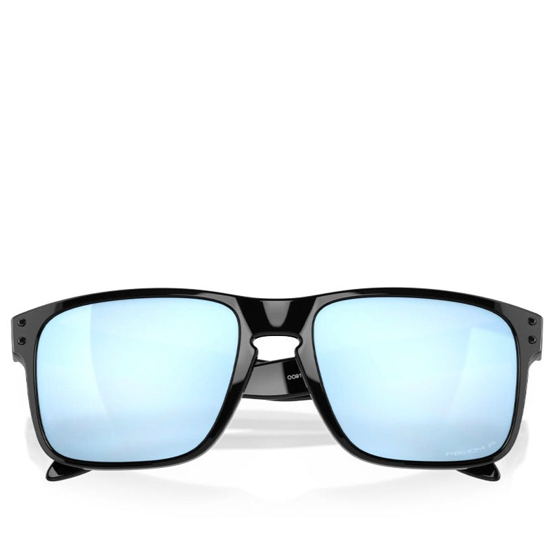 OAKLEY HOLBROOK POLISHED BLACK W/ PRIZM DEEP WATER POLARIZED