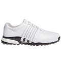 adidas Tour360 25 Waterproof Spikeless Shoes - Cloud White/Collegiate Navy/Lucid Red