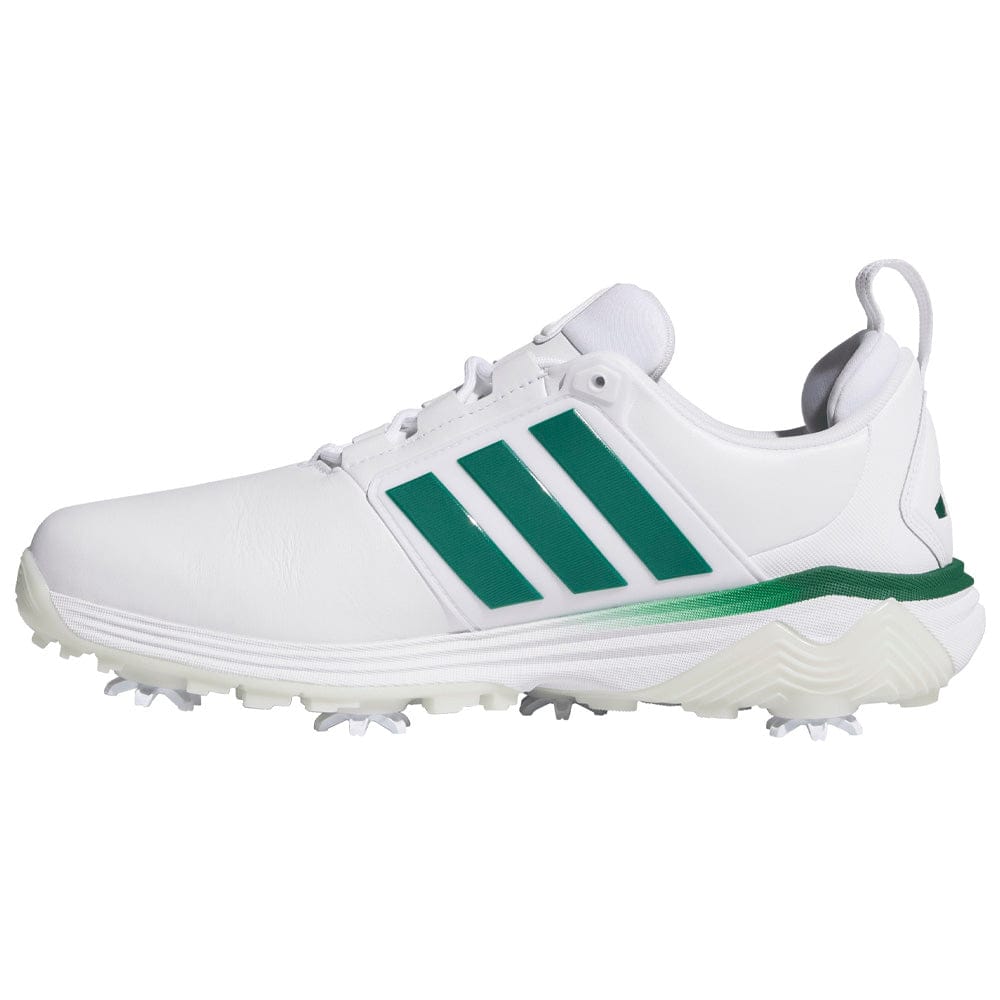adidas Adipower 26 Waterproof Spiked Shoes - Cloud White/Collegiate Green/Crystal White