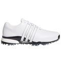adidas Tour360 24 Spiked Waterproof Shoes - Cloud White/Core Black/Lucid Ray Blue