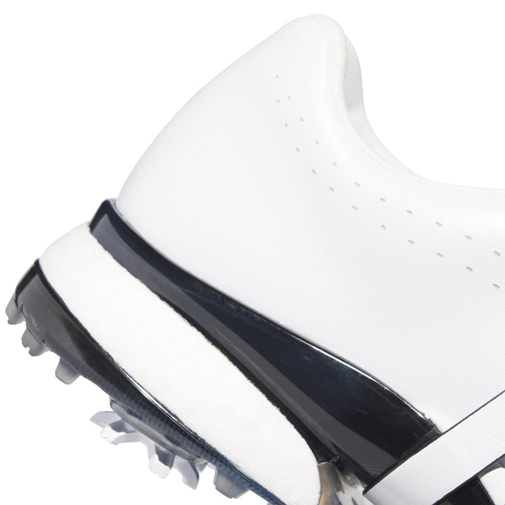 adidas Tour360 24 Spiked Waterproof Shoes - Cloud White/Core Black/Lucid Ray Blue
