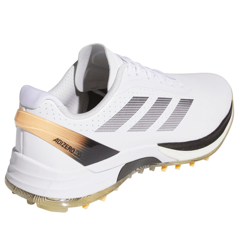 adidas Adizero ZG Waterproof Spikeless Shoes - Cloud White/Core Black/Ice Tangerine