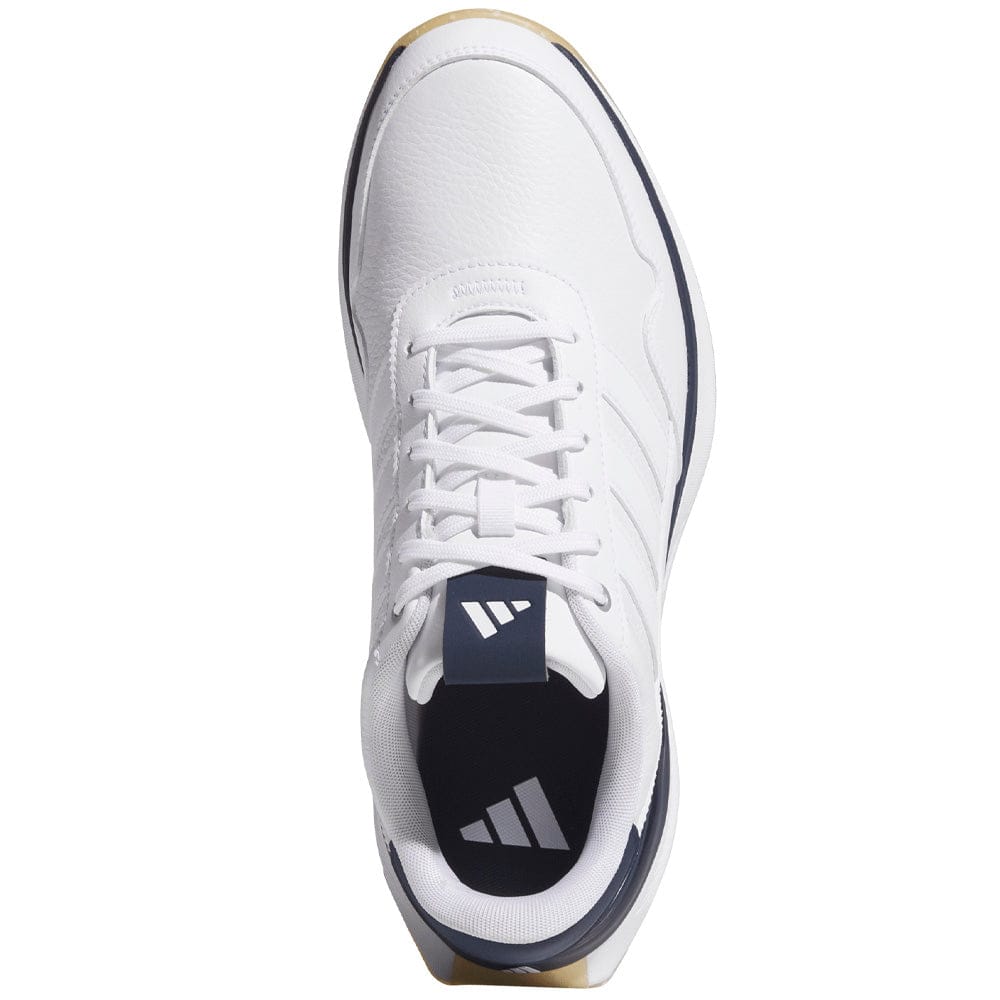 adidas S2G 26 Leather Waterproof Spikeless Shoes - Cloud White/Cloud White/Collegiate Navy
