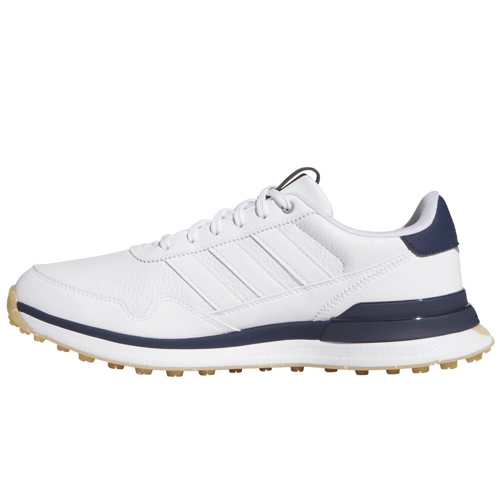 adidas S2G 26 Leather Waterproof Spikeless Shoes - Cloud White/Cloud White/Collegiate Navy