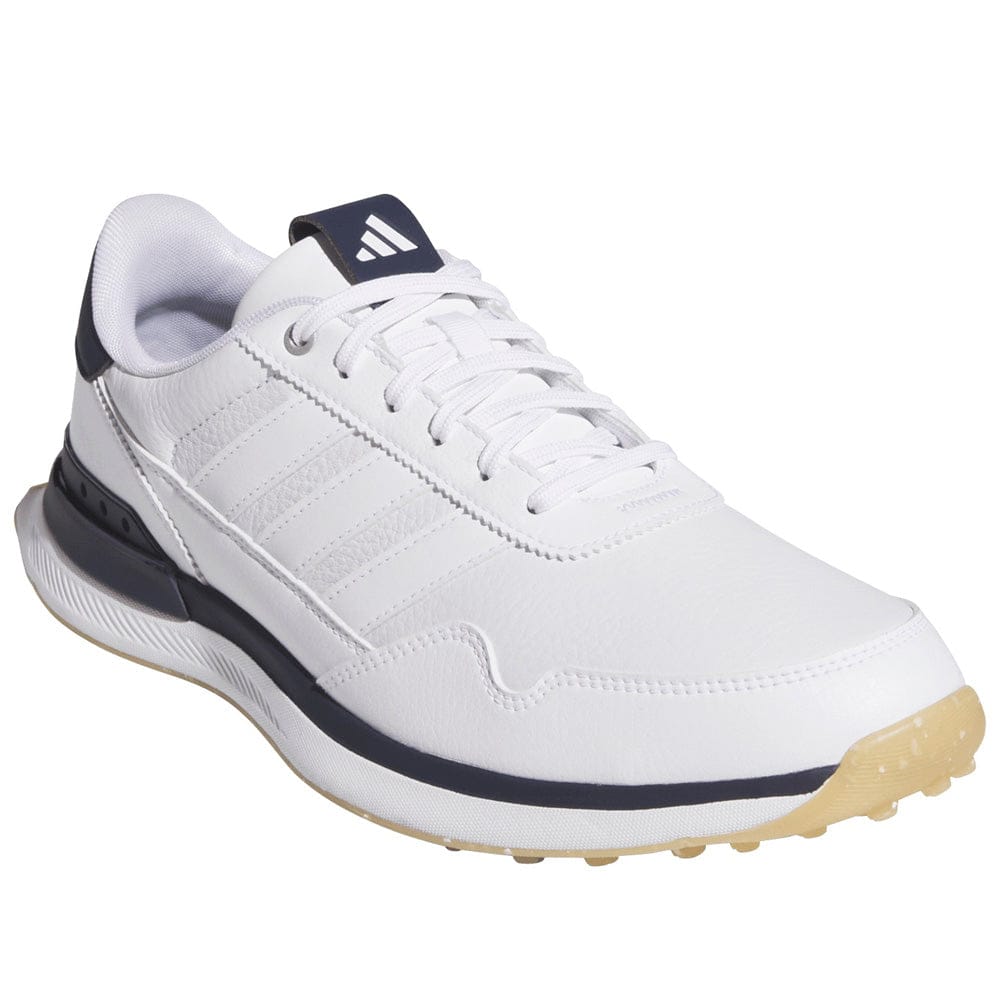 adidas S2G 26 Leather Waterproof Spikeless Shoes - Cloud White/Cloud White/Collegiate Navy
