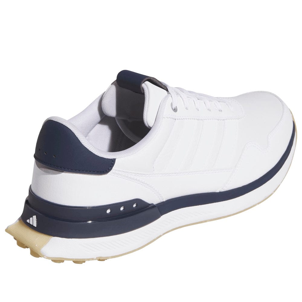 adidas S2G 26 Leather Waterproof Spikeless Shoes - Cloud White/Cloud White/Collegiate Navy