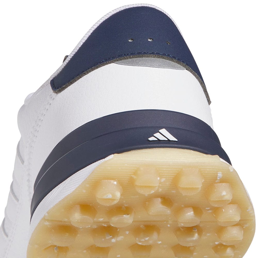 adidas S2G 26 Leather Waterproof Spikeless Shoes - Cloud White/Cloud White/Collegiate Navy