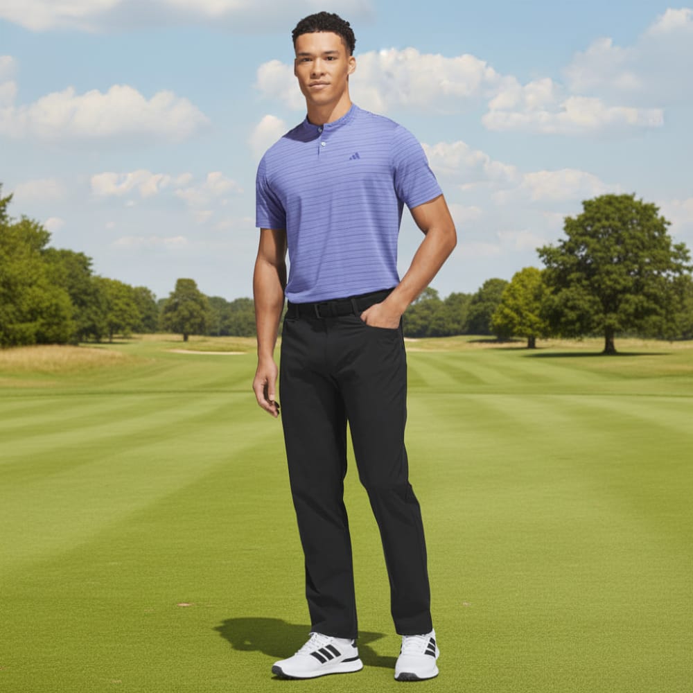 adidas Ultimate365 Sport Collar Polo Shirt - Frozen Purple/Dual Indigo
