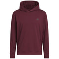adidas Mens Ultimate365 Elevated Pullover Hoodie - Maroon