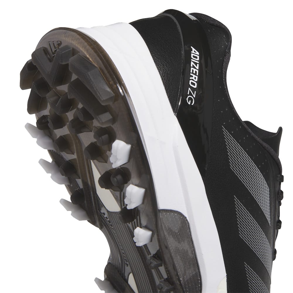 adidas Adizero ZG Spikeless Waterproof Shoes - Core Black/Silver Met./Lucid Lemon