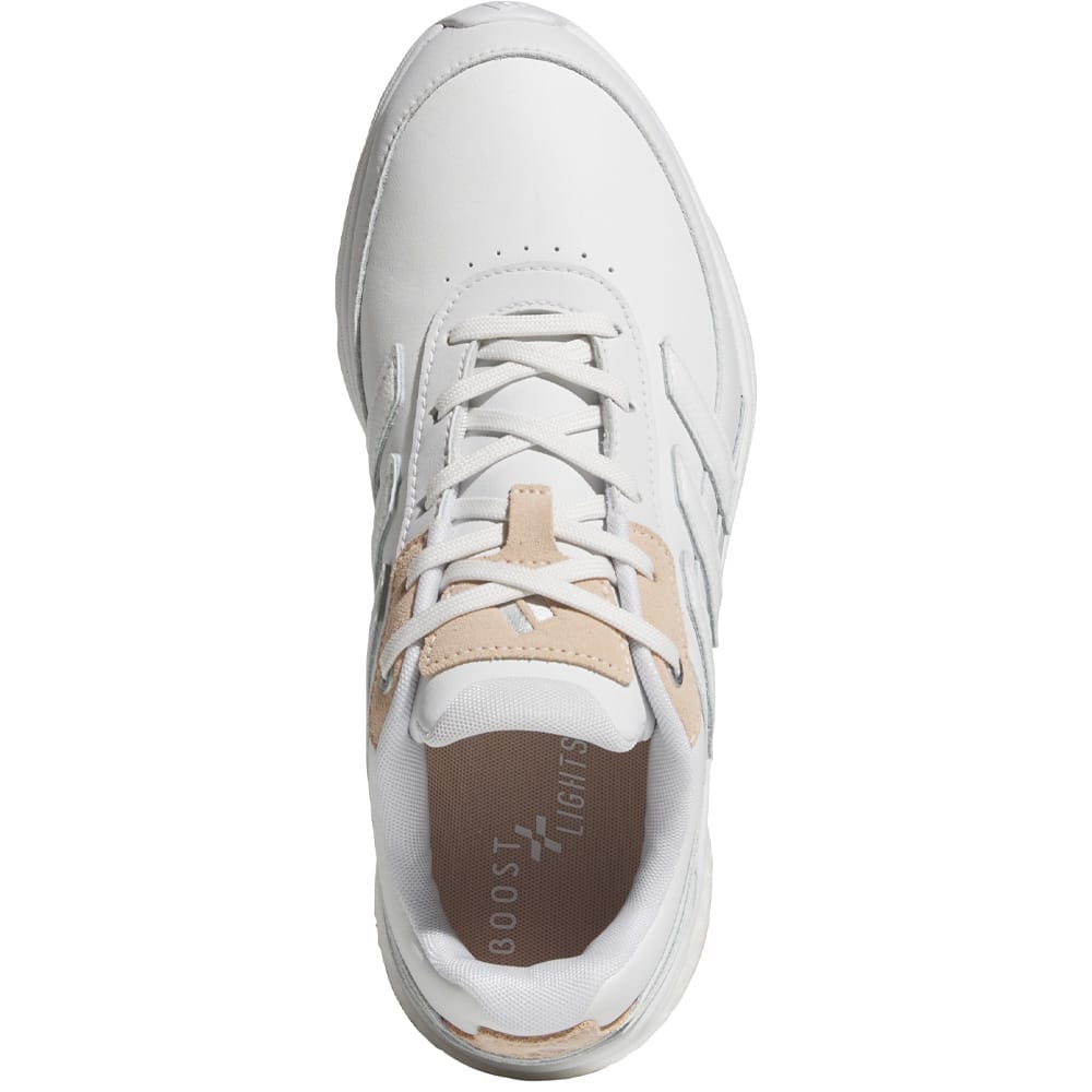 Adidas Zoysia Spikeless Waterproof Ladies Shoes - Dash Grey/Crystal White/Powder Cora