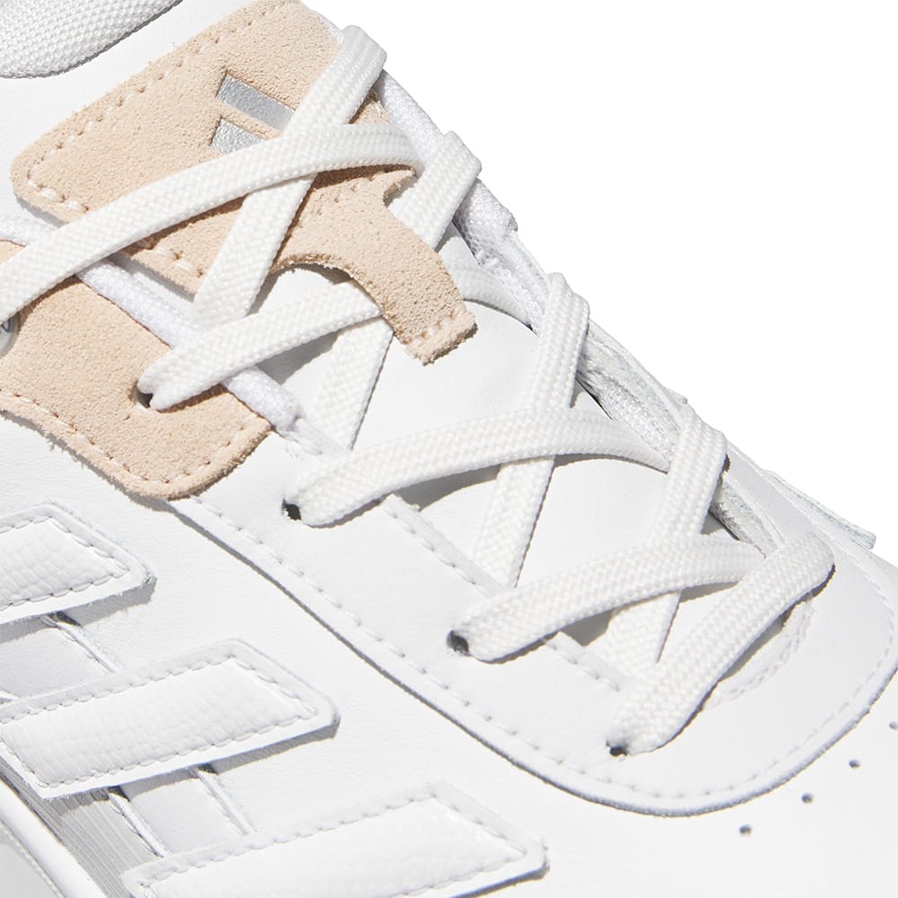 Adidas Zoysia Spikeless Waterproof Ladies Shoes - Dash Grey/Crystal White/Powder Cora