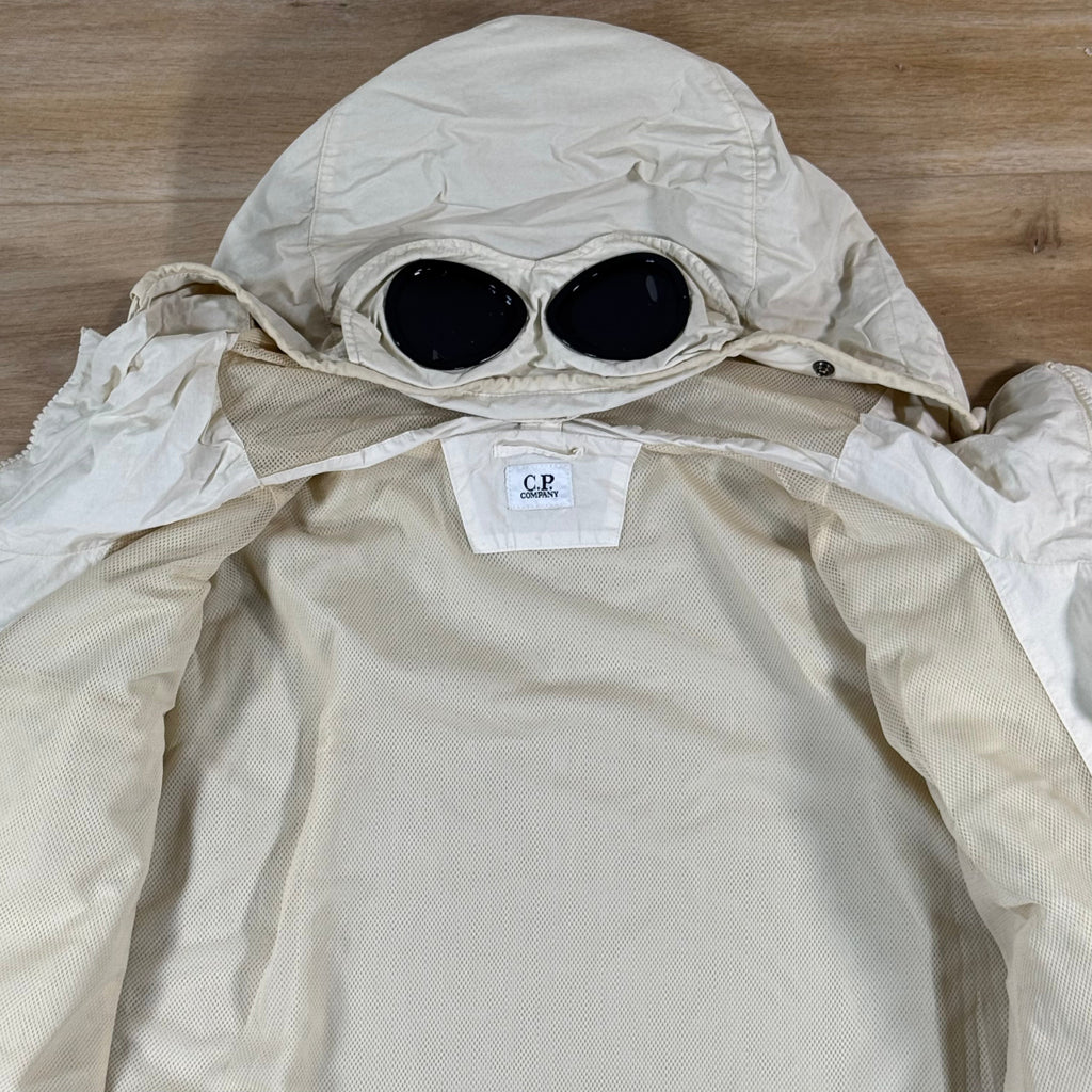 C.P. Company Flatt Nylon Goggle Lens Jacket in Frozen Dew